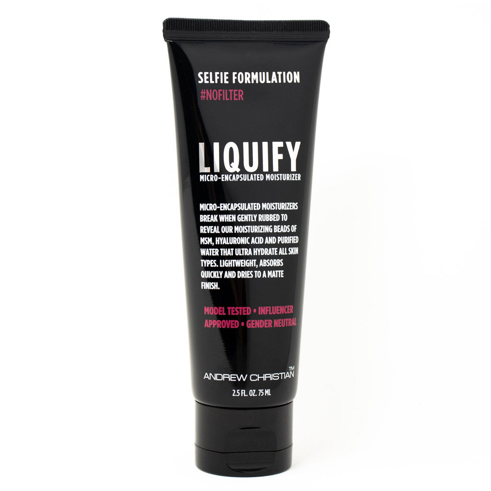Andrew Christian Liquify Micro Encapsulated Moisturizer - Hydrating Face Cream for Dry Skin | Daily Skincare Routine & Night Care Treatment