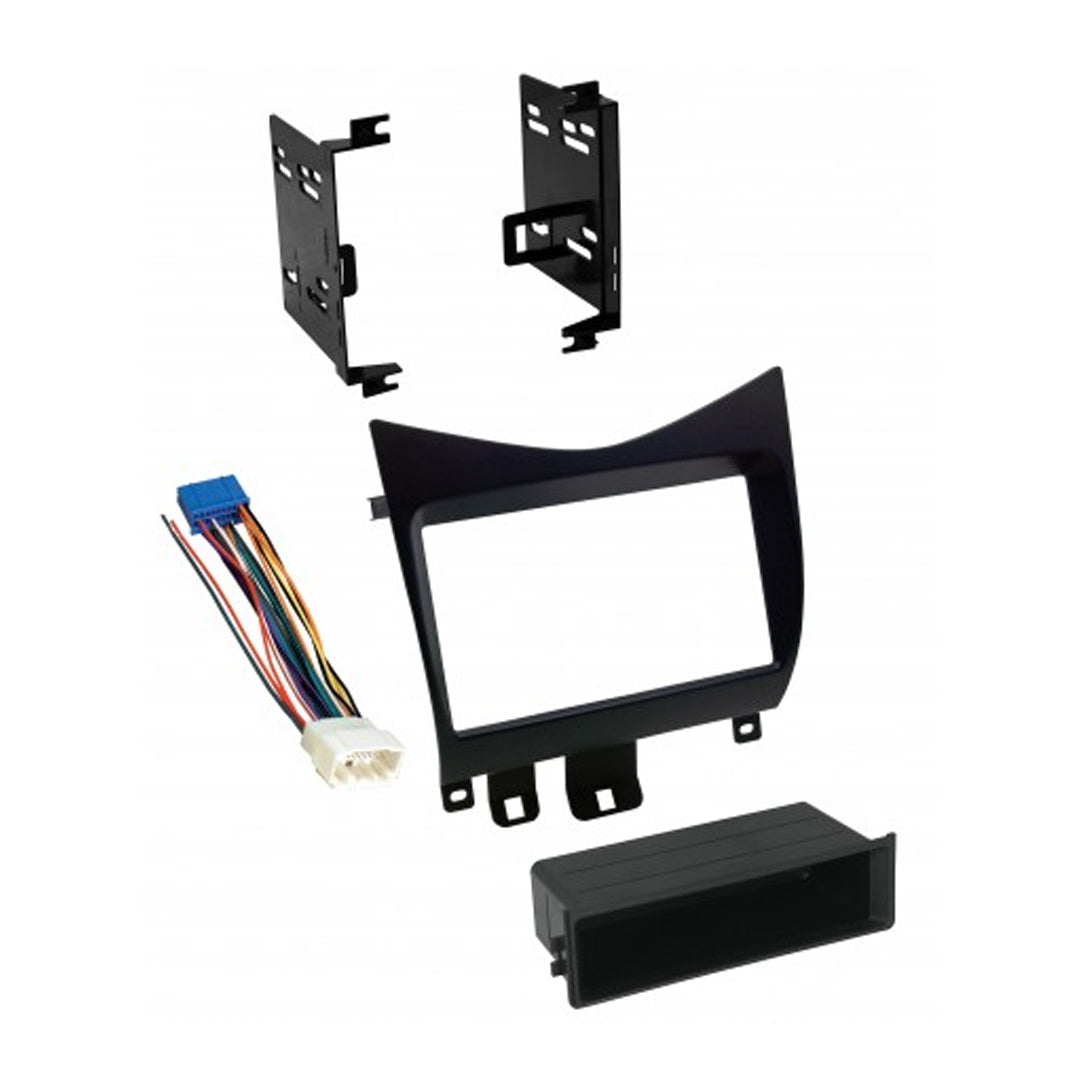 HONK825H Car Relocation Mounting Kit for 2003-2007 Honda Accord with Wiring Harness - Easy Installation & Enhanced Vehicle Compatibility (Perfect for DIY Car Modifications & Audio System Upgrades)