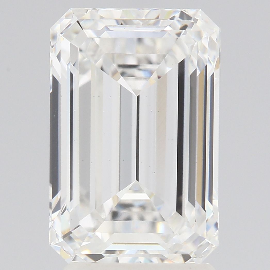 3.05 Carat D Color VS1 Clarity Emerald Cut Lab Grown Diamond for Engagement Rings & Fine Jewelry