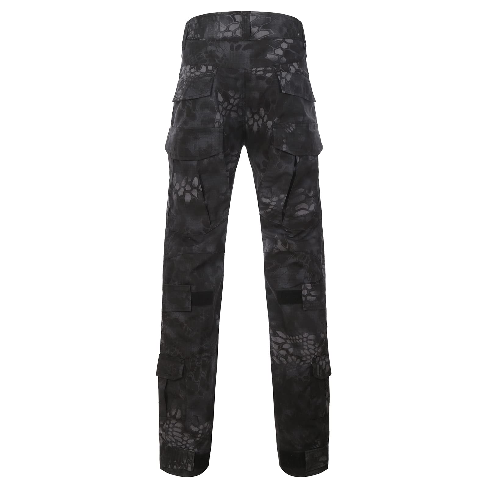 Men's Cotton Multi-Pocket Work Pants - Tactical Outdoor Military Cargo Pants for Hunting, Hiking & Combat | Durable Army Style Trousers for Workwear & Outdoor Adventures
