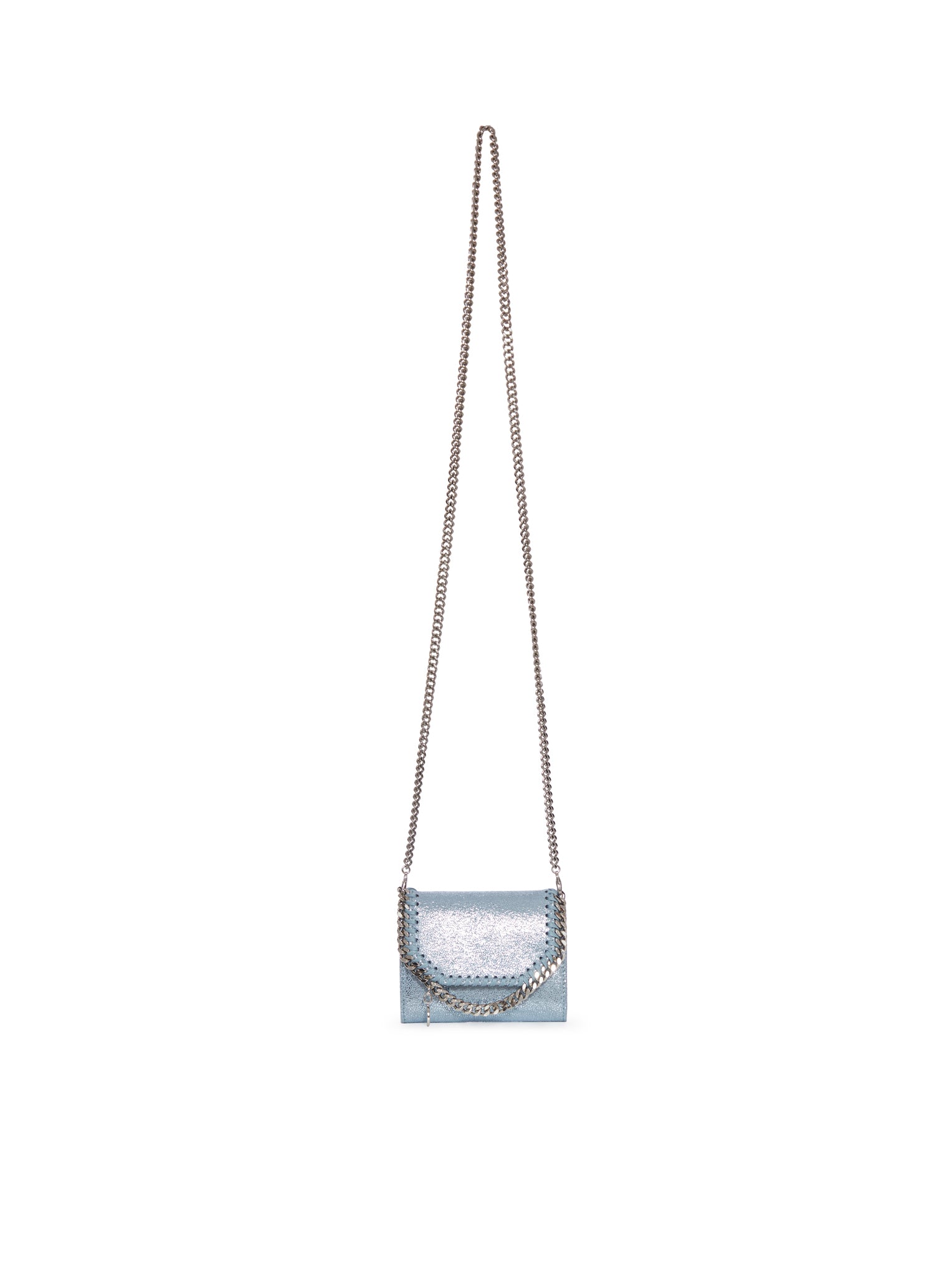 FALABELLA Womens Crossbody Wallet on Chain - Stylish Leather Card Holder Purse for Everyday Use, Parties & Travel