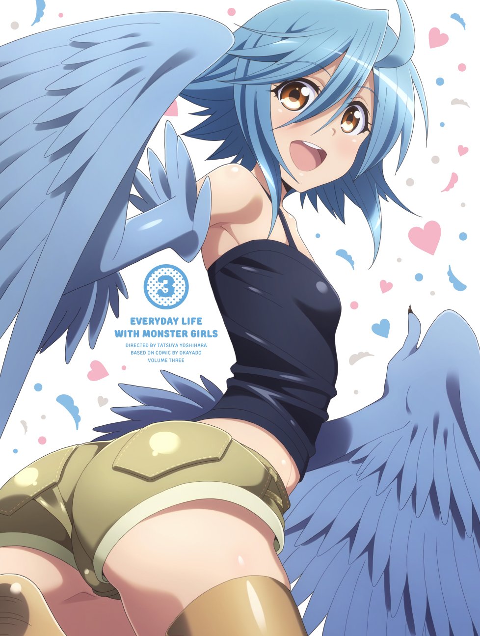 Monster Girl Daily Life Vol.3 DVD - First Edition Limited Japanese Version with Full Series Purchase Bonus | Anime Collection for Otaku Fans & Japanese Culture Enthusiasts