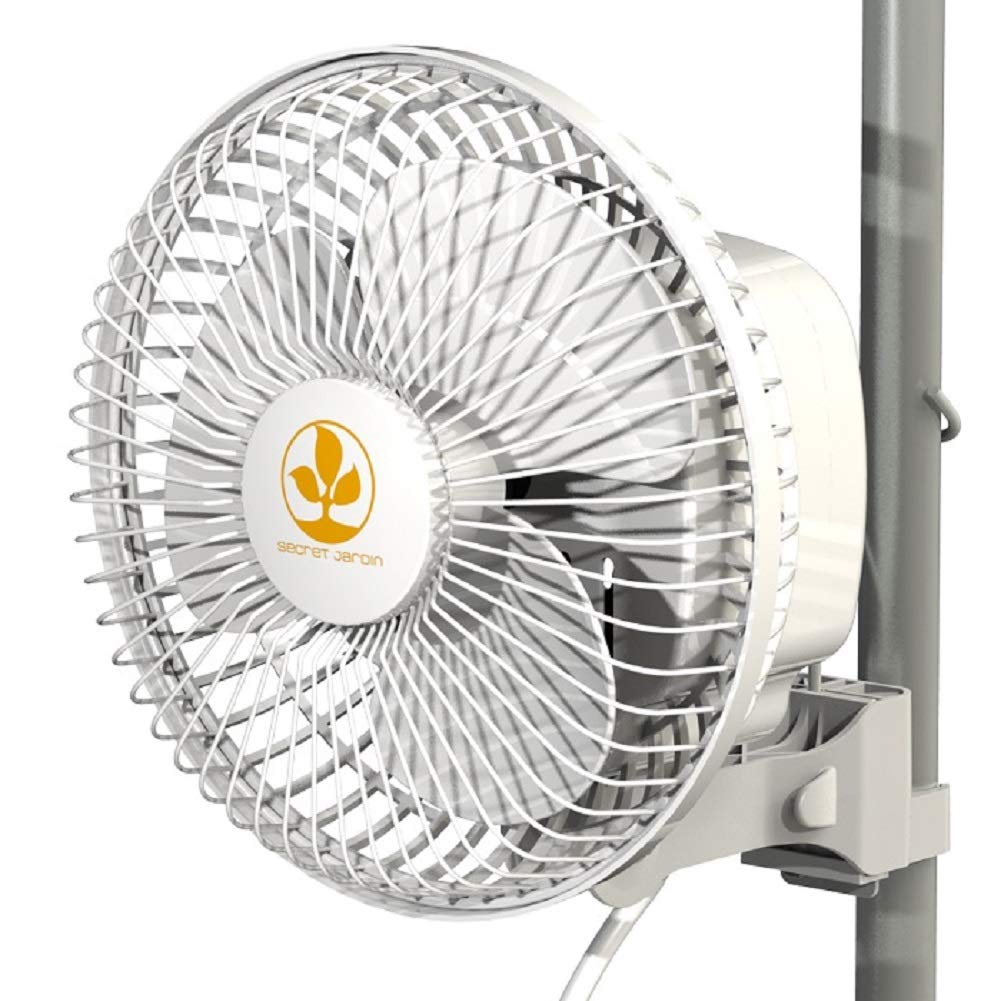 16W Grow Tent Air Circulation Monkey Fan - Hydroponic Ventilation Fan for Indoor Plants, Greenhouse & Grow Room Cooling System