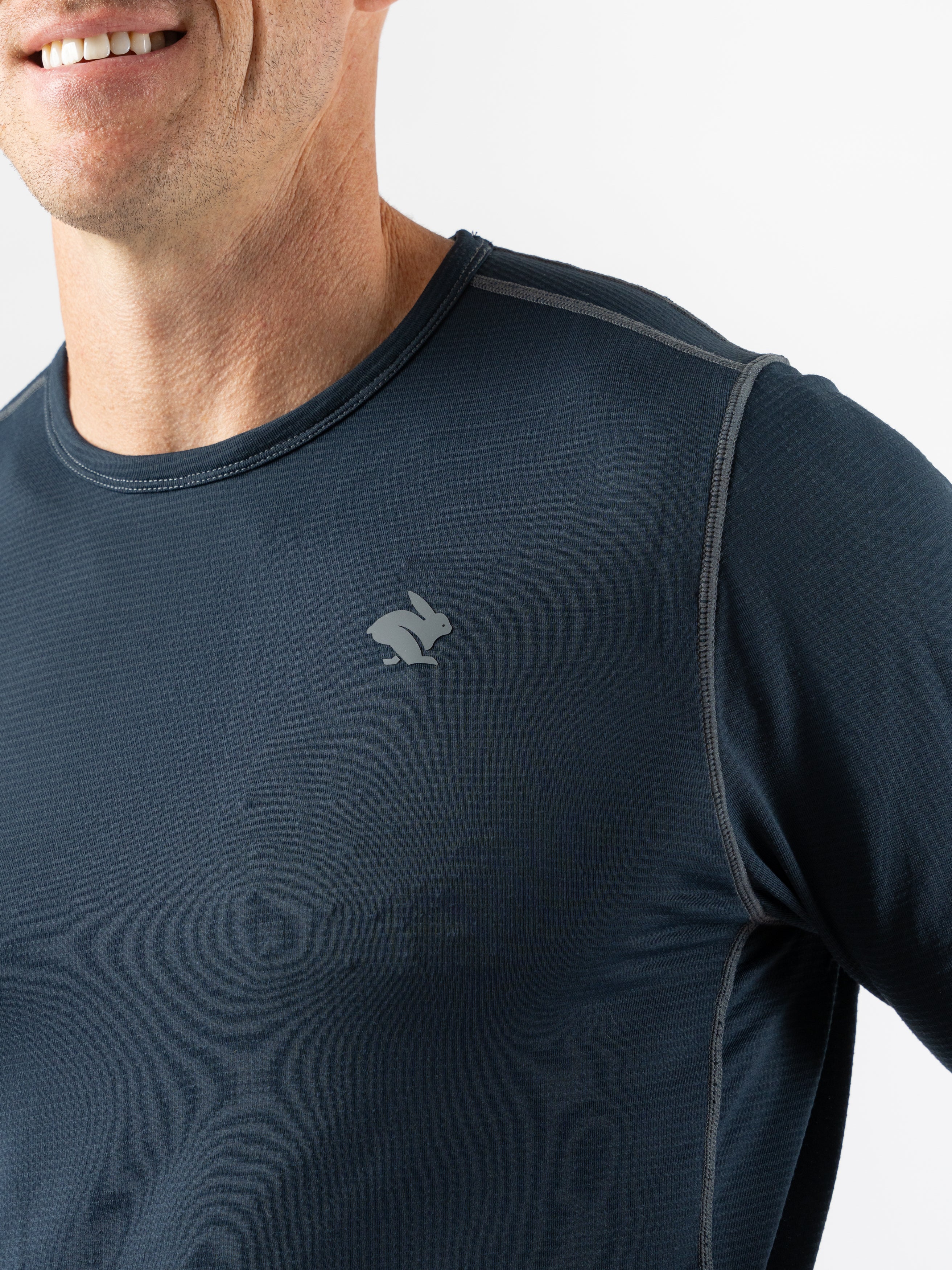 Men's Layer 1 Base Layer Shirt - Moisture Wicking Thermal Underwear for Cold Weather, Hiking, Running & Outdoor Activities