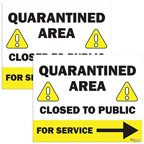 Quarantined Area - Service to Right, Yellow
