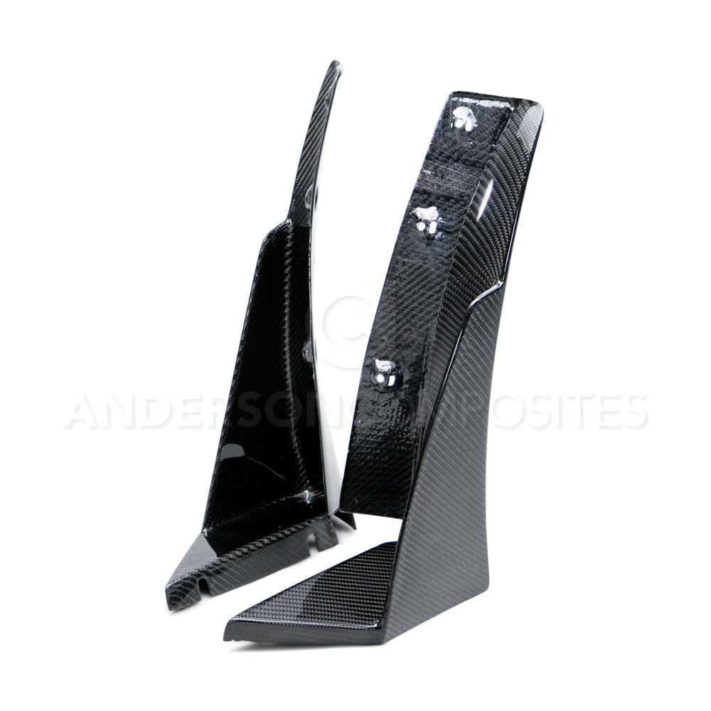 2014-2019 Chevrolet Corvette C7 StingRay/Z06 Front Mud Flaps by Anderson Composites - AC FL14CHC7 Z6XC - Perfect for Road Trips & Car Shows