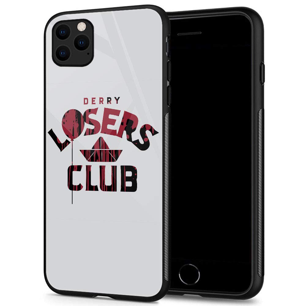 Premium iPhone 11 Case with Club Logo - Tempered Glass Protective Cover | Durable Black Phone Shell for iPhone 11 | Perfect for Nightlife, Parties & Social Events
