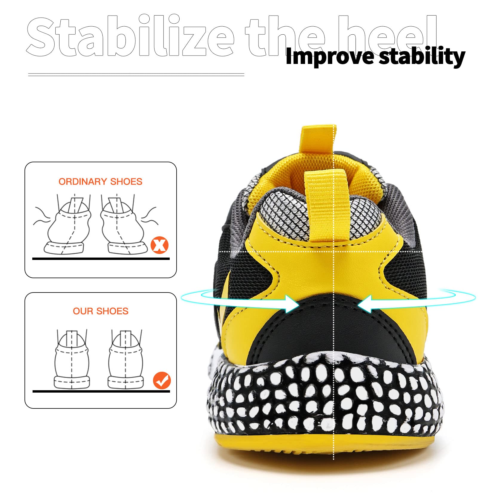WETIKE Breathable Mesh Slip-On Running Shoes for Men & Women - Lightweight Comfortable Sneakers for Walking, Jogging & Gym Workouts