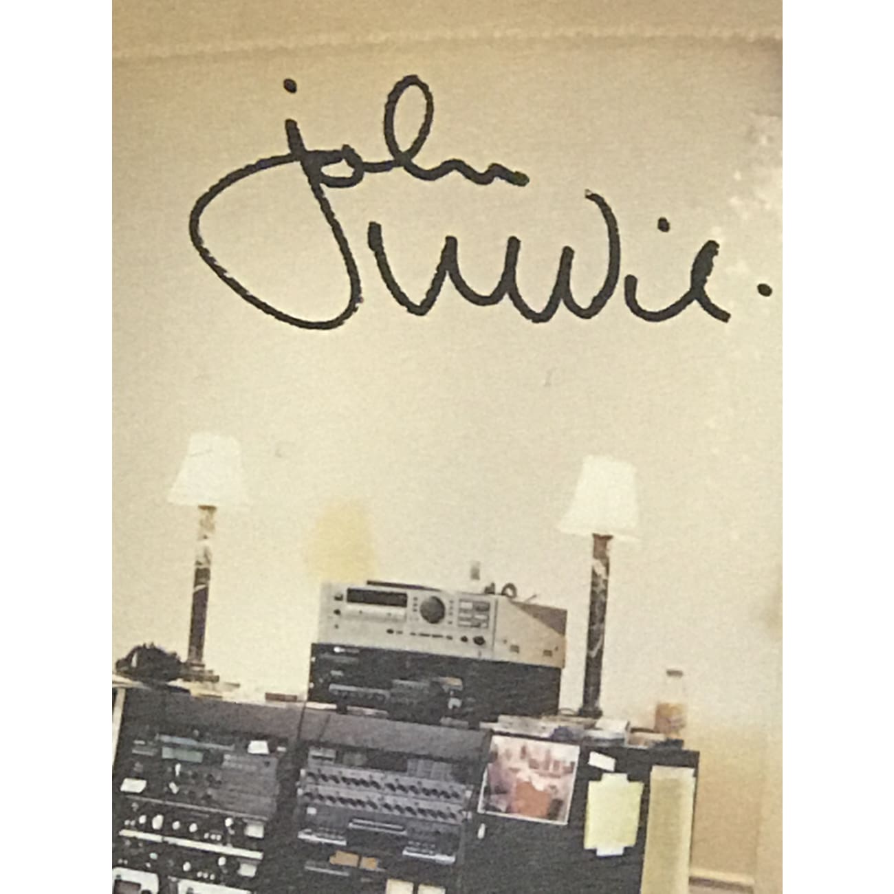 Rare Fleetwood Mac Signed Lithograph - Authenticated by BAS LOA (Buckingham, Fleetwood, McVie, Nicks) - Perfect for Music Memorabilia Collectors & Rock Decor