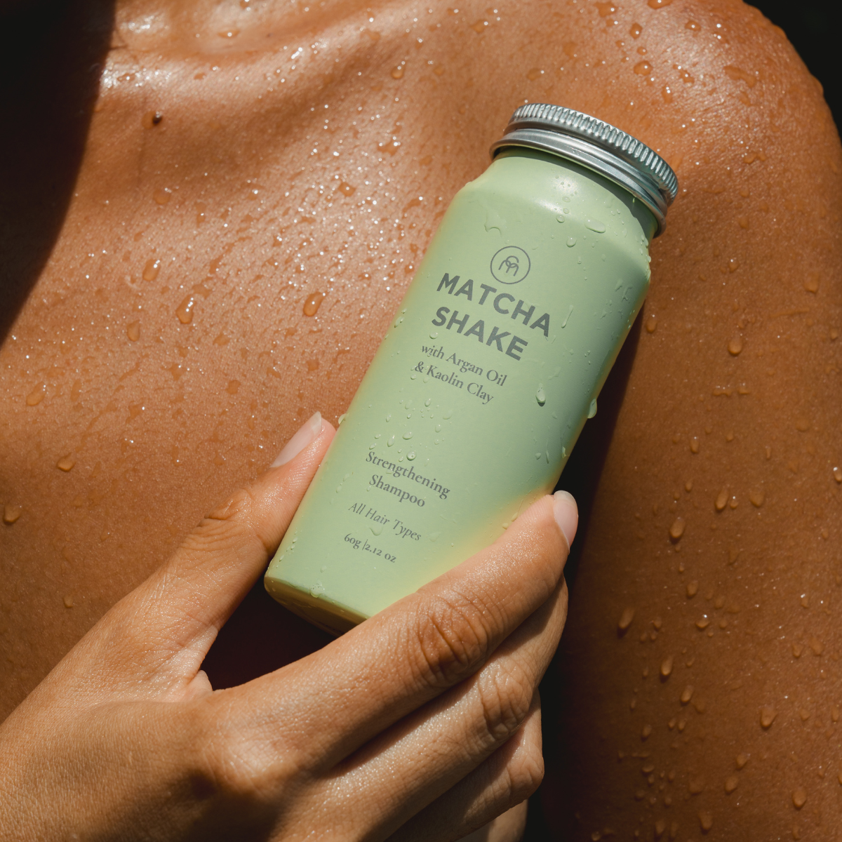 Organic Matcha Shake Shampoo Concentrate for All Hair Types - Volumizing & Detoxifying Hair Care for Daily Use, Salon Results at Home