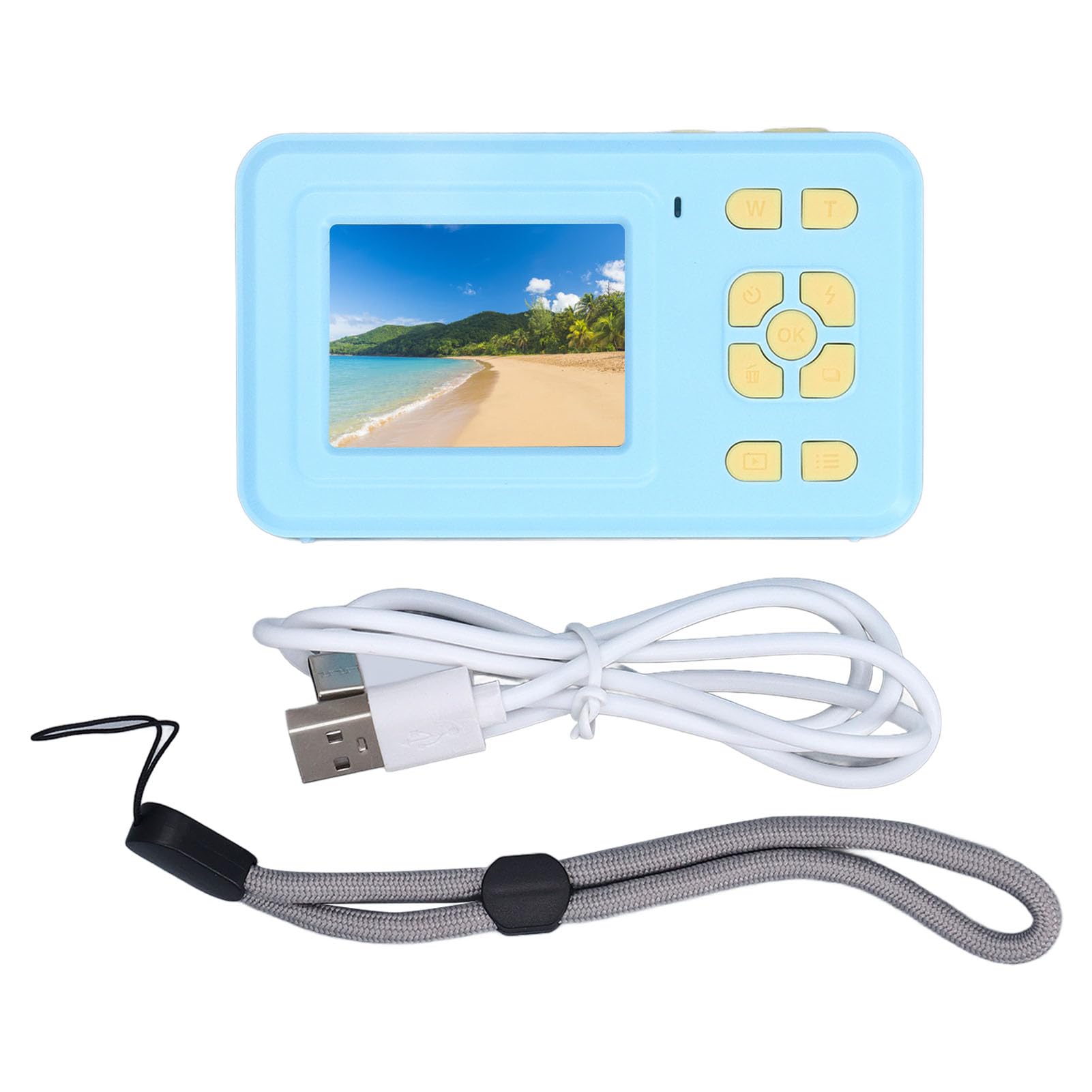 4K 48MP Digital Camera with FHD 1080P Video, 8X Zoom & Auto Focus - Compact Mini Camera for Travel, Vlogging & Everyday Photography