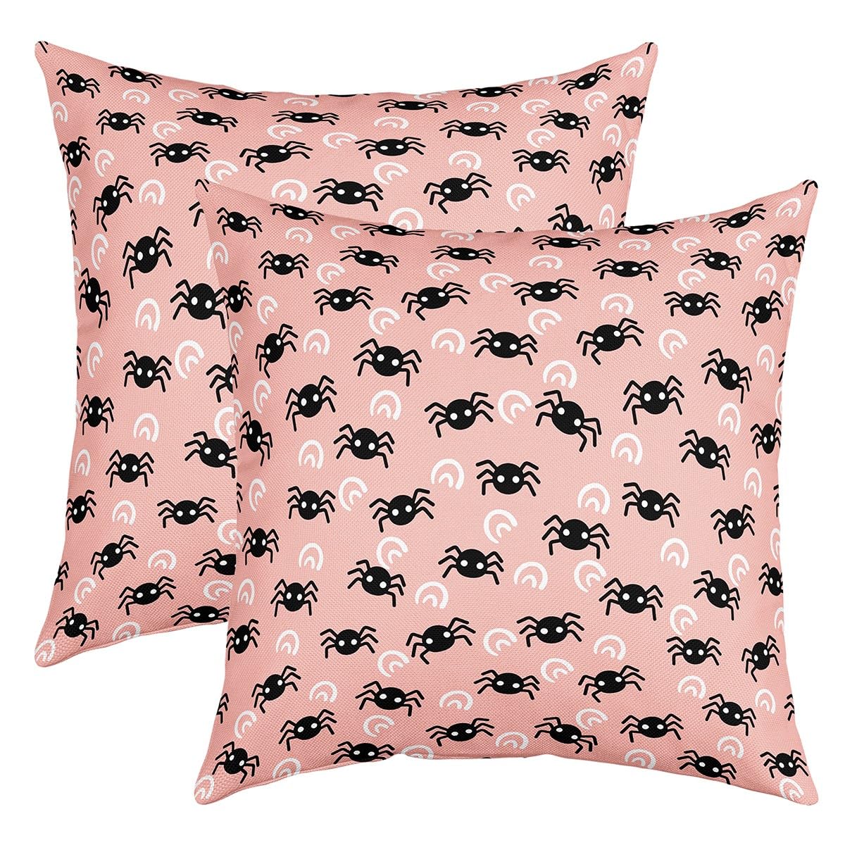 **Jejeloiu Halloween Spider Throw Pillow Covers - 24