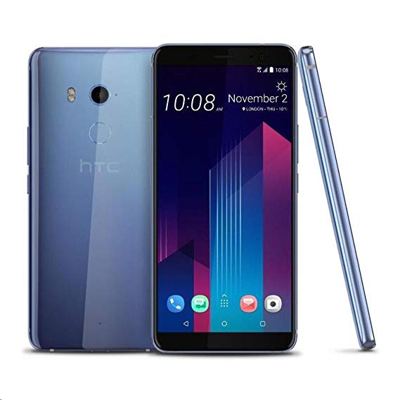 HTC U11 64GB Unlocked Smartphone - Amazing Silver | GSM Compatible | Perfect for Streaming, Gaming & Productivity