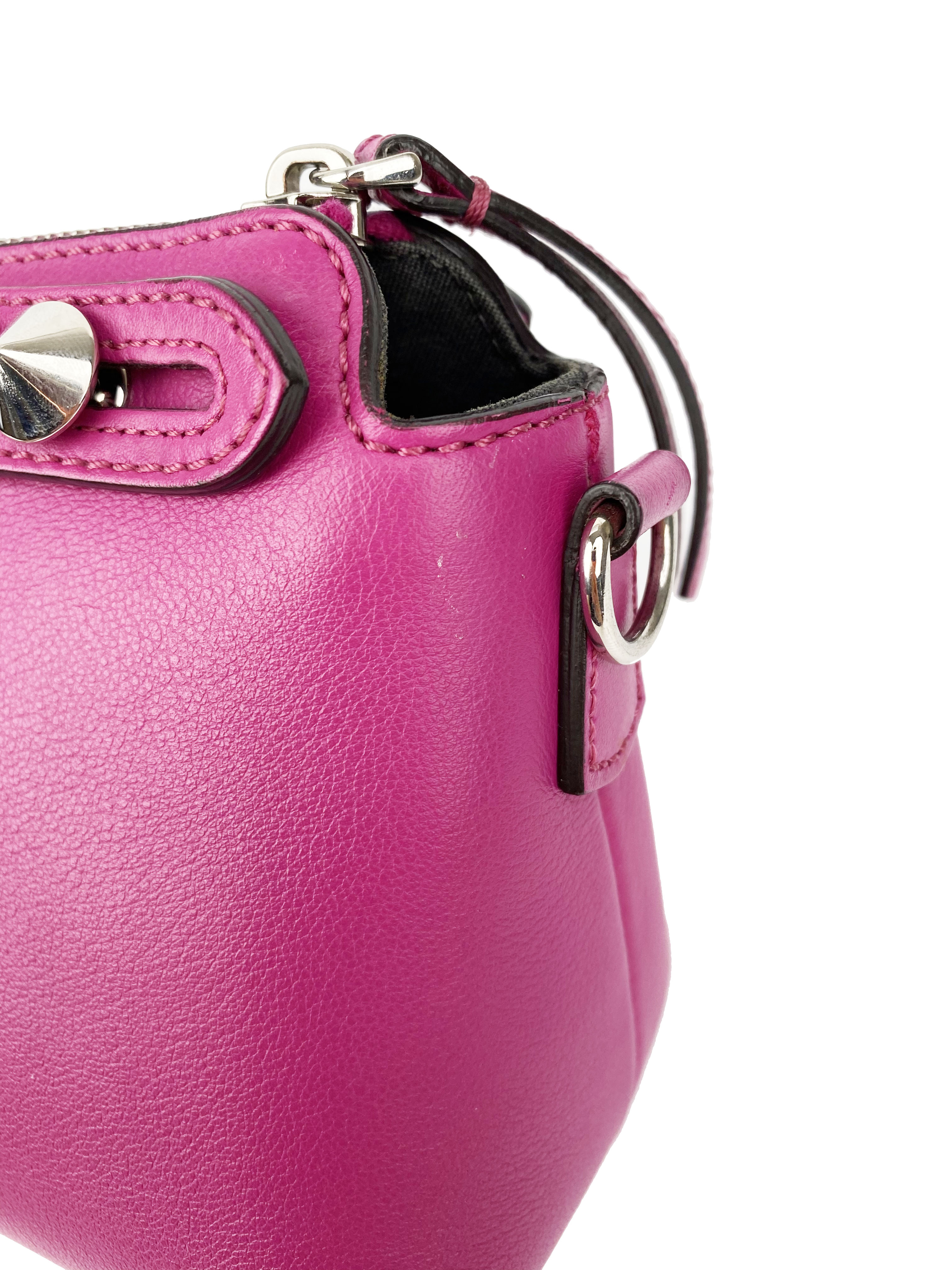 Fendi Mini Pink By the Way Crossbody Bag - Luxury Leather Handbag for Women, Perfect for Date Night & Evening Events