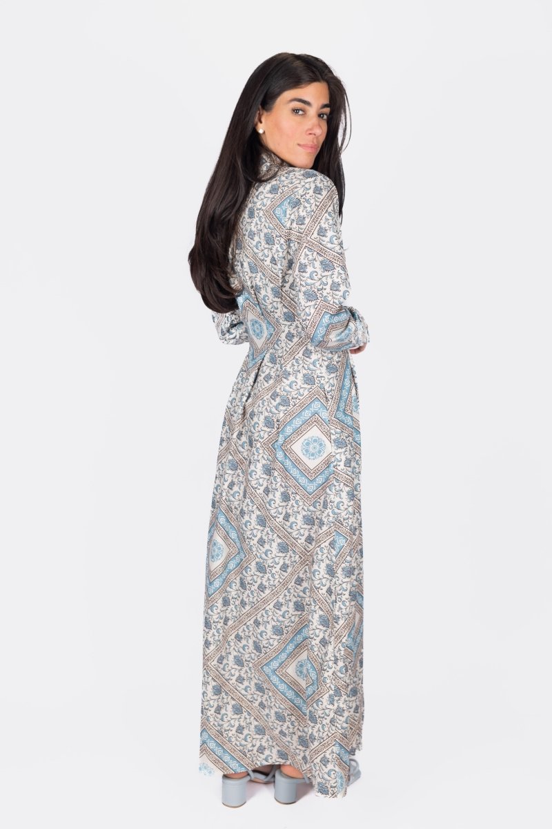 Millie Dress 53 - Elegant Ivory Flowy Maxi Dress for Women | Perfect for Weddings, Parties & Summer Vacations