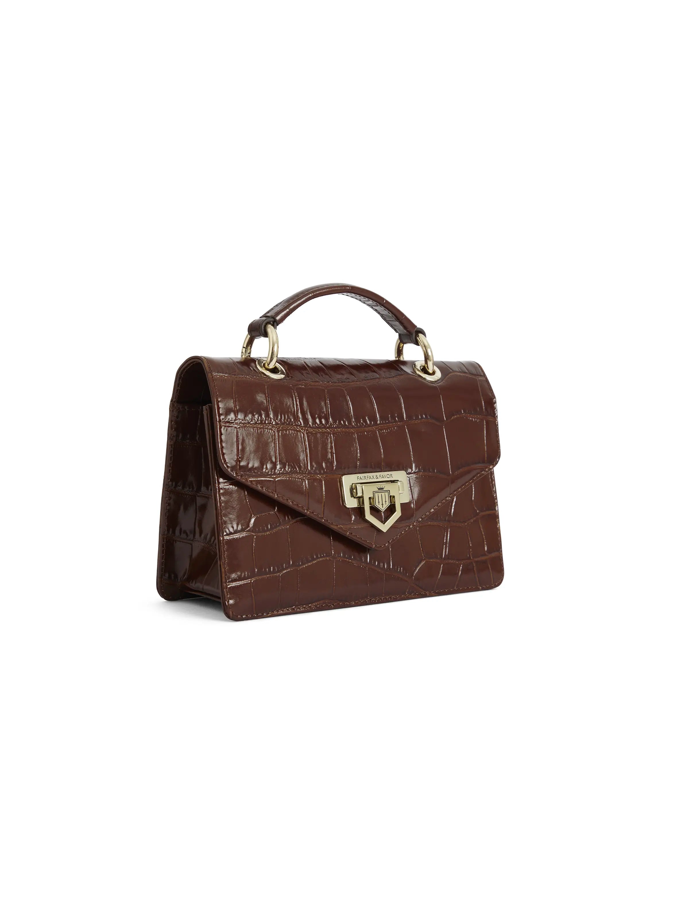 Loxley Mini Crossbody Bag - Genuine Crocodile Leather, Stylish & Durable for Women | Perfect for Travel, Shopping & Everyday Use