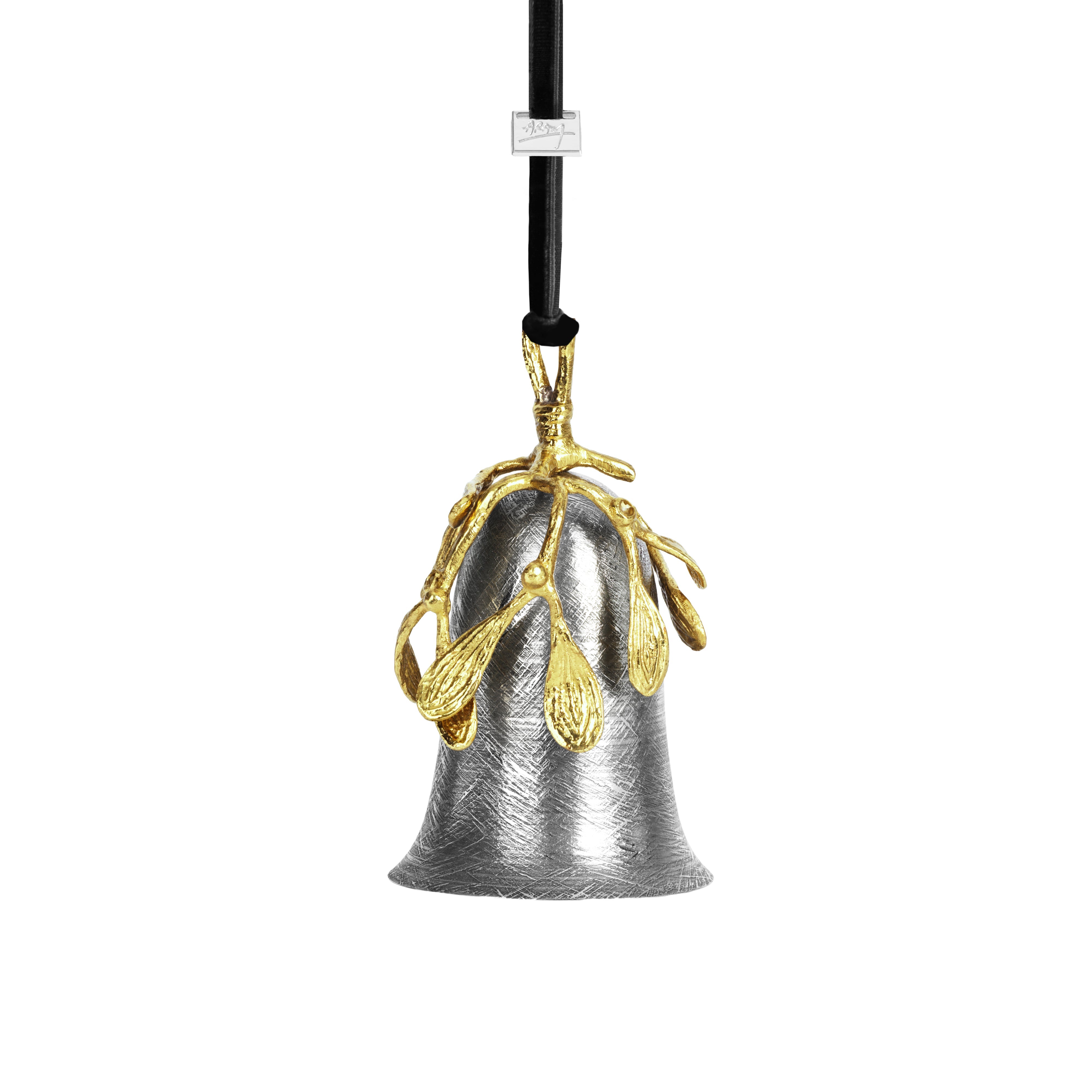 Christmas Mistletoe Bell - Holiday Decorative Hanging Bell for Xmas Tree, Home, and Party Decorations - Perfect for Festive Celebrations and Gift Giving