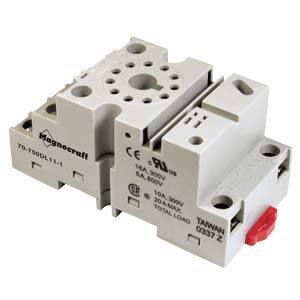 Schneider Electric 70-750DL11-1 MagneCraft Relay - 5 Pack for Industrial Automation & Control Panel Applications