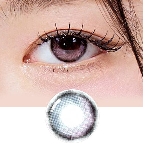 Clalen O2O2 Color 1Day Blending Rose EX (30pcs) Silicone Hydrogel Contact Lenses - Natural Eye Color Enhancement for Daily Wear, Comfort & Style