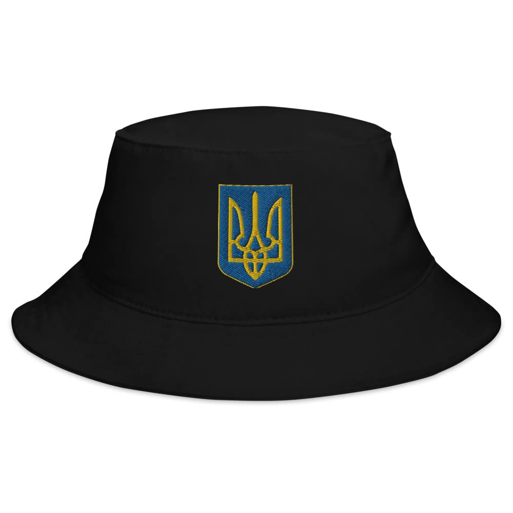 Ukraine Bucket Hat - Adjustable Cotton Sun Hat for Men & Women - Perfect for Outdoor Activities, Beach, Hiking, and Travel