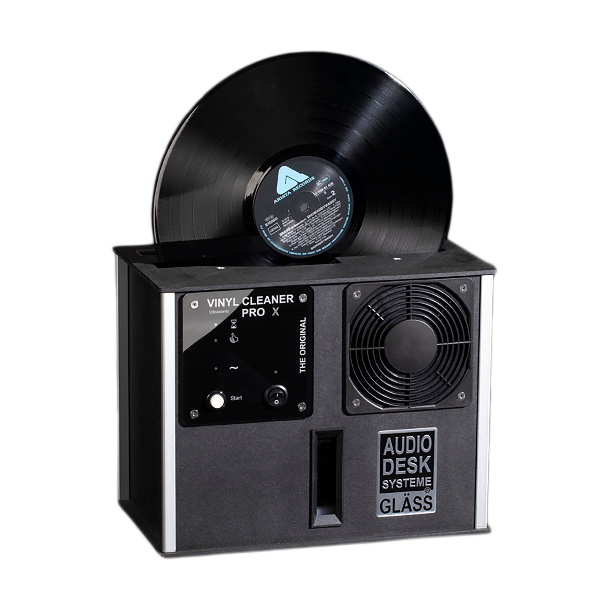 Audio Desk Vinyl Cleaner Pro X - Professional Record Cleaning Machine for Vinyl Records | Perfect for Home Studios & Audiophile Collections