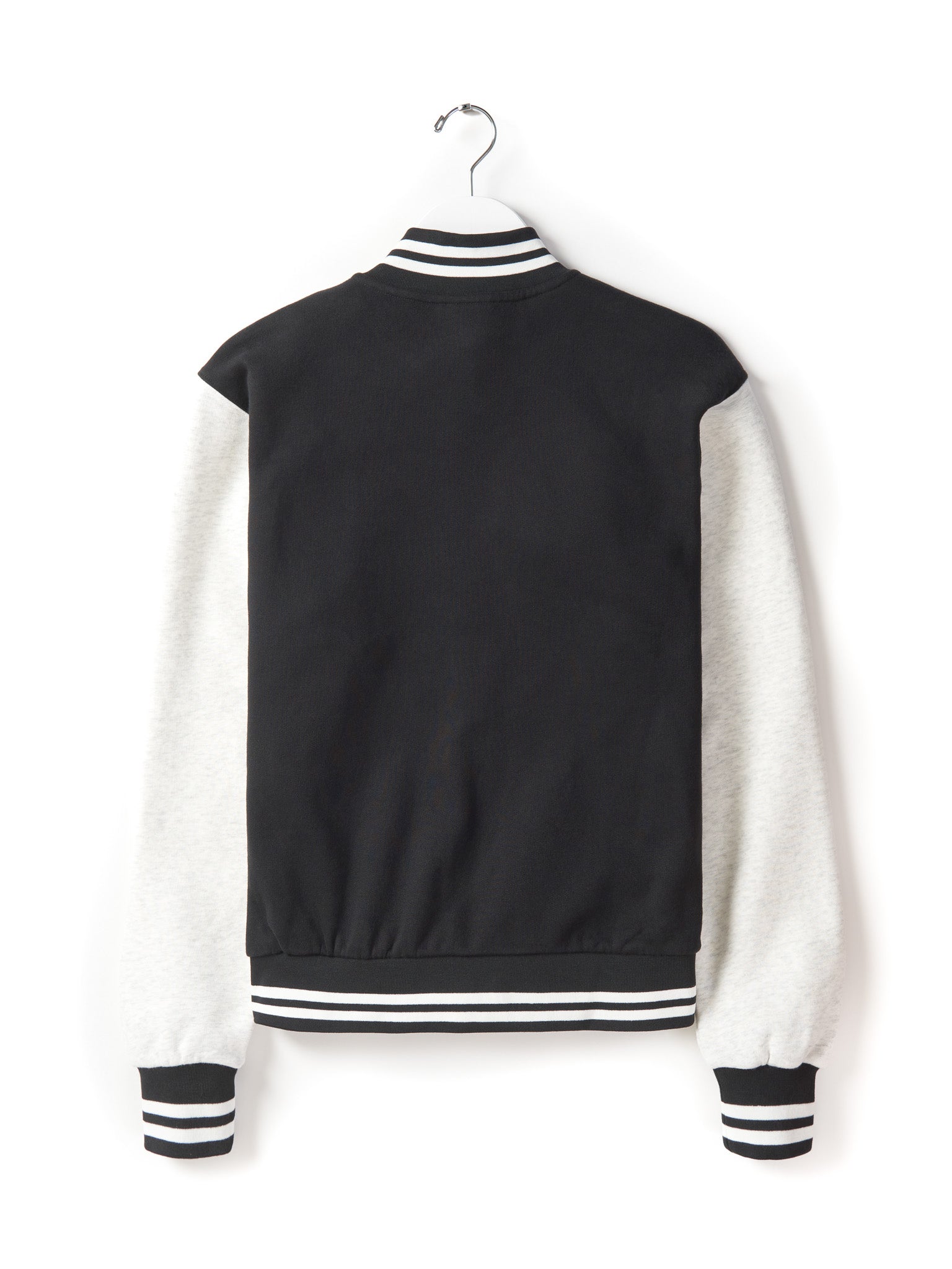 Stylish Black Adult Varsity Jacket for Men & Women - Perfect for Casual Wear, Sports Events & Street Fashion