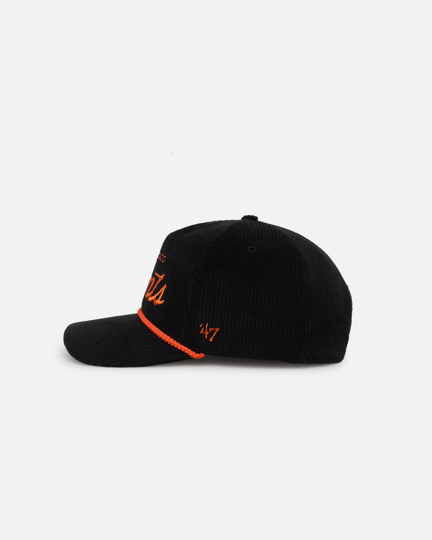 47 Brand San Francisco Giants MLB Opening Day Snapback Hat - Black Adjustable Crossrope Hitch Cap for Baseball Fans & Streetwear Fashion