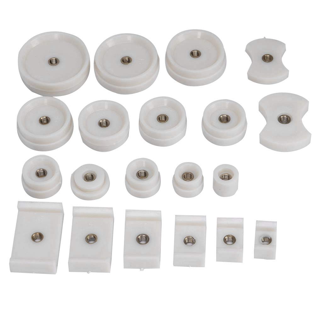 20 Pcs Professional Watch Press Die Kit - Watch Back Cover Press Fitting Dies for Watch Battery Replacement & Repair - Perfect for Watchmakers, Jewelers & DIY Enthusiasts (Home & Workshop Use)