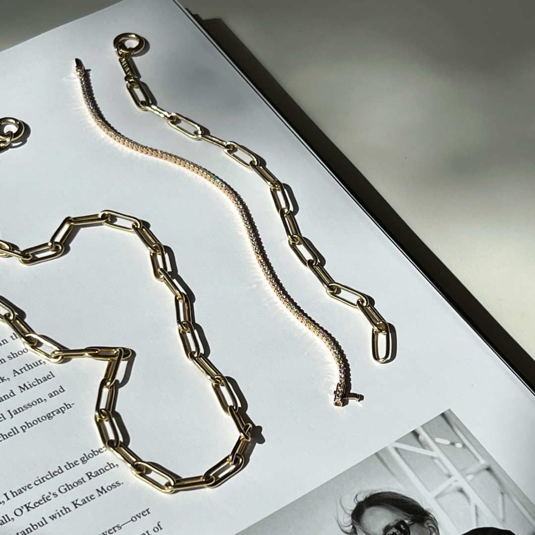 Stylish Gold Boyfriend Paperclip Chain Necklace - Perfect for Everyday Wear, Layering & Gift Giving