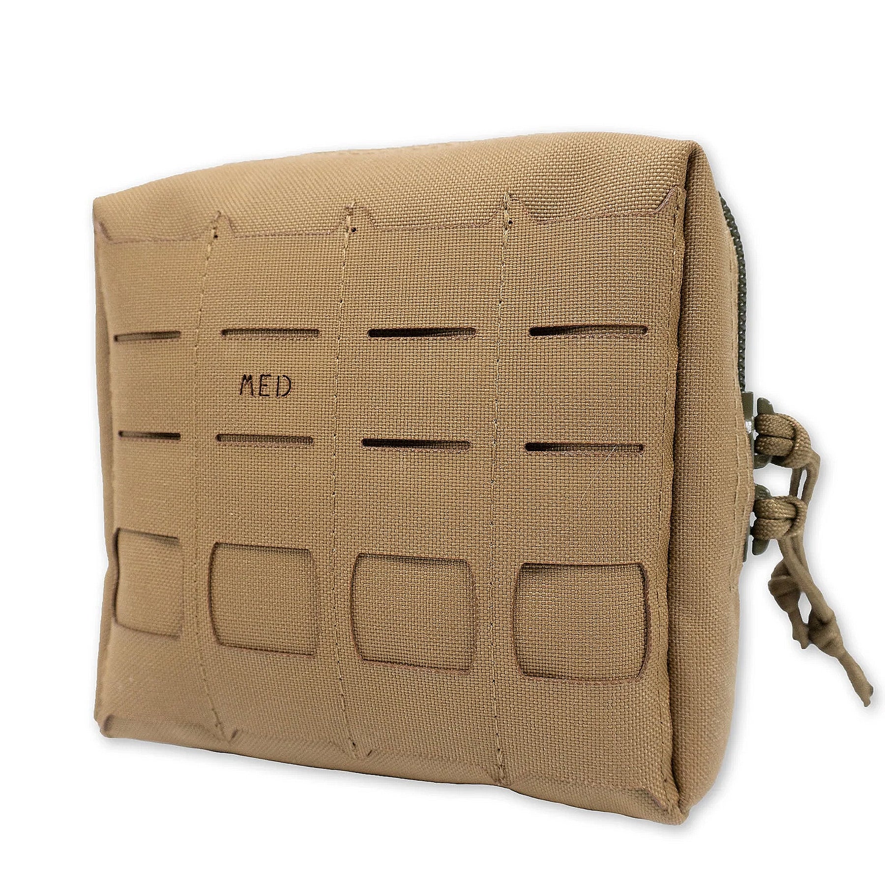 Esstac Medium GP Pouch - Tactical General Purpose Utility Pouch with 4 Malice Clips | Durable MOLLE-Compatible Gear for Military, Hiking & Outdoor Adventures