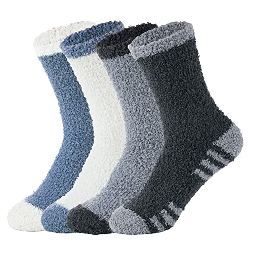 White & Blue & Dark Grey & Grey
