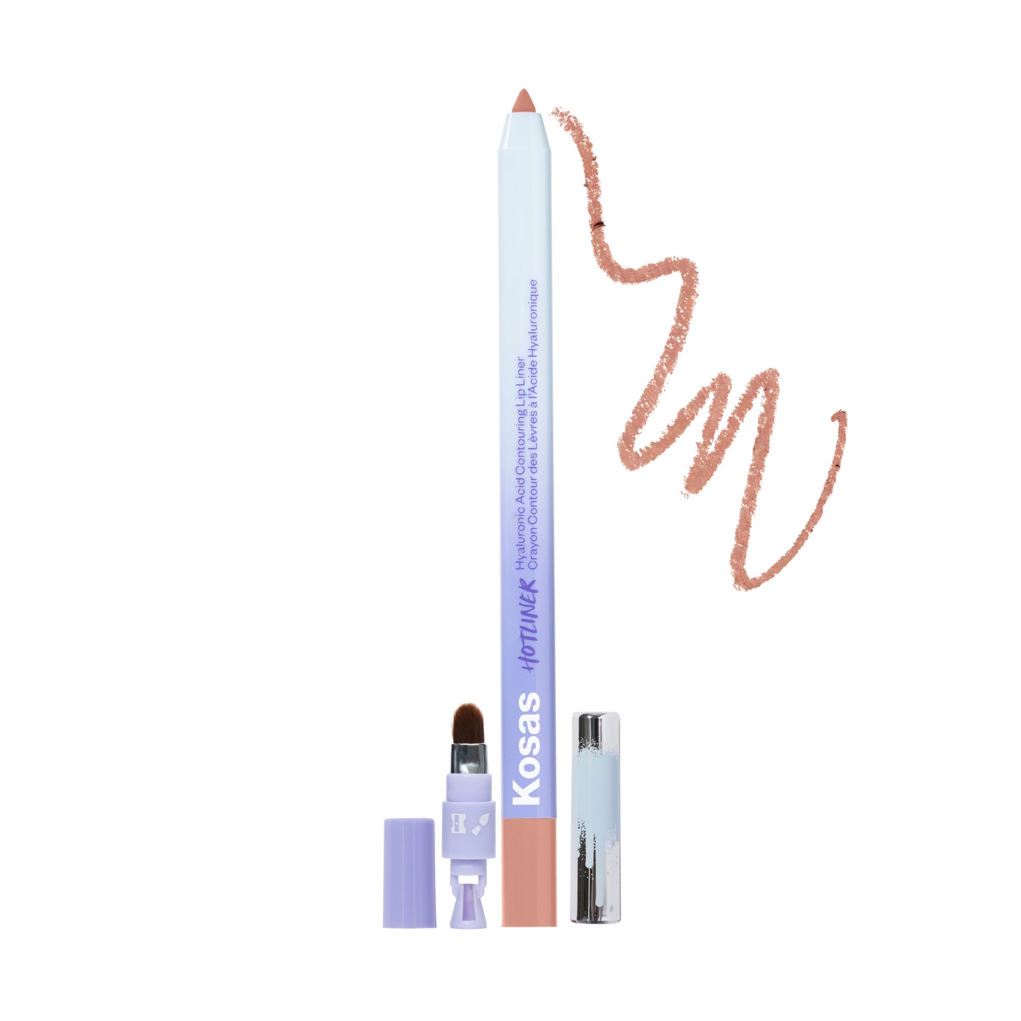 Hotliner Hyaluronic Acid Lip Liner - Long-Lasting Contour Pencil for Fuller Lips | Perfect for Daily Makeup & Special Occasions