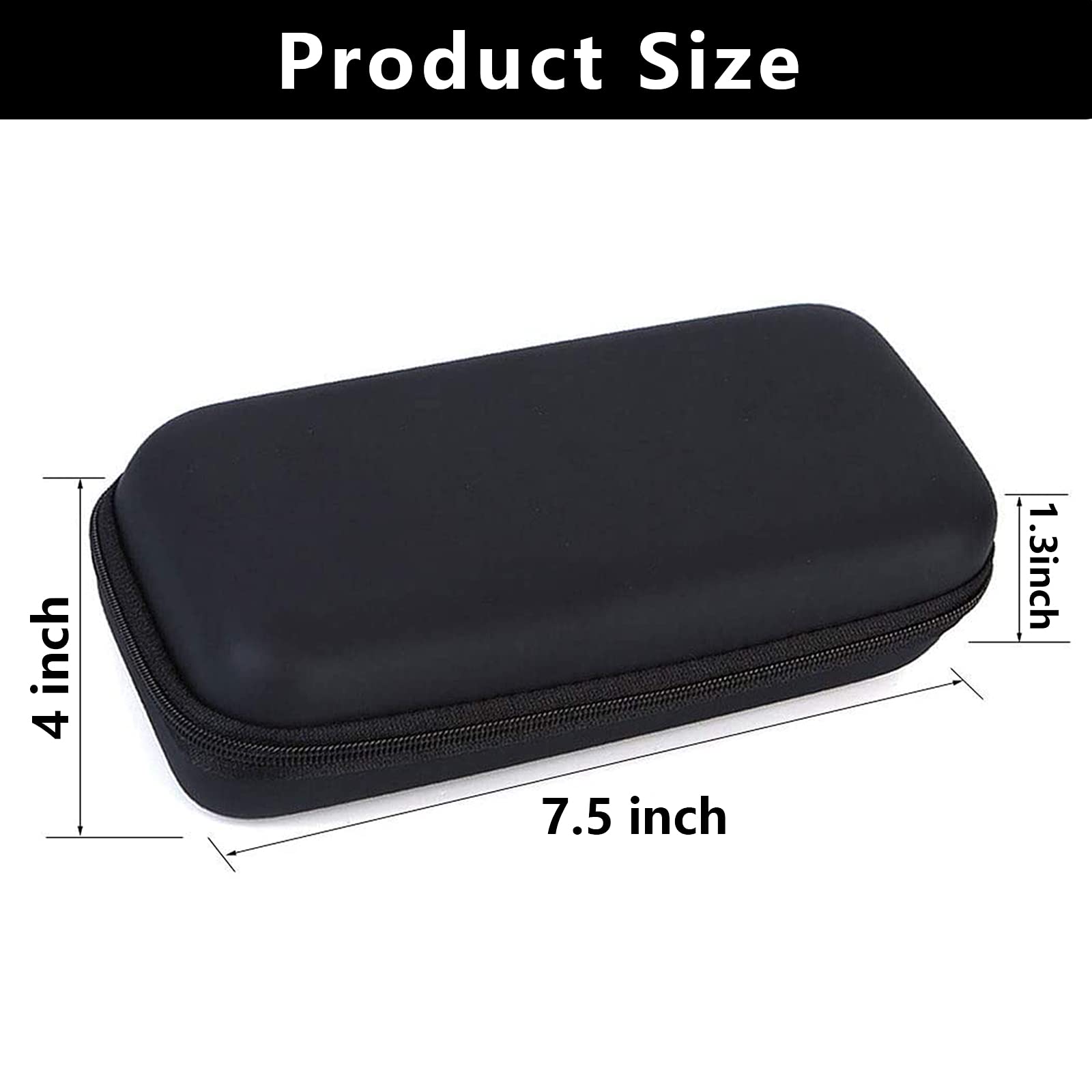 INVODA 2PCS Replacement Razor Heads for Micro Touch Solo Trimmer - Includes 1 Shaver & EVA Storage Case - Perfect for Travel, Grooming, and Personal Care