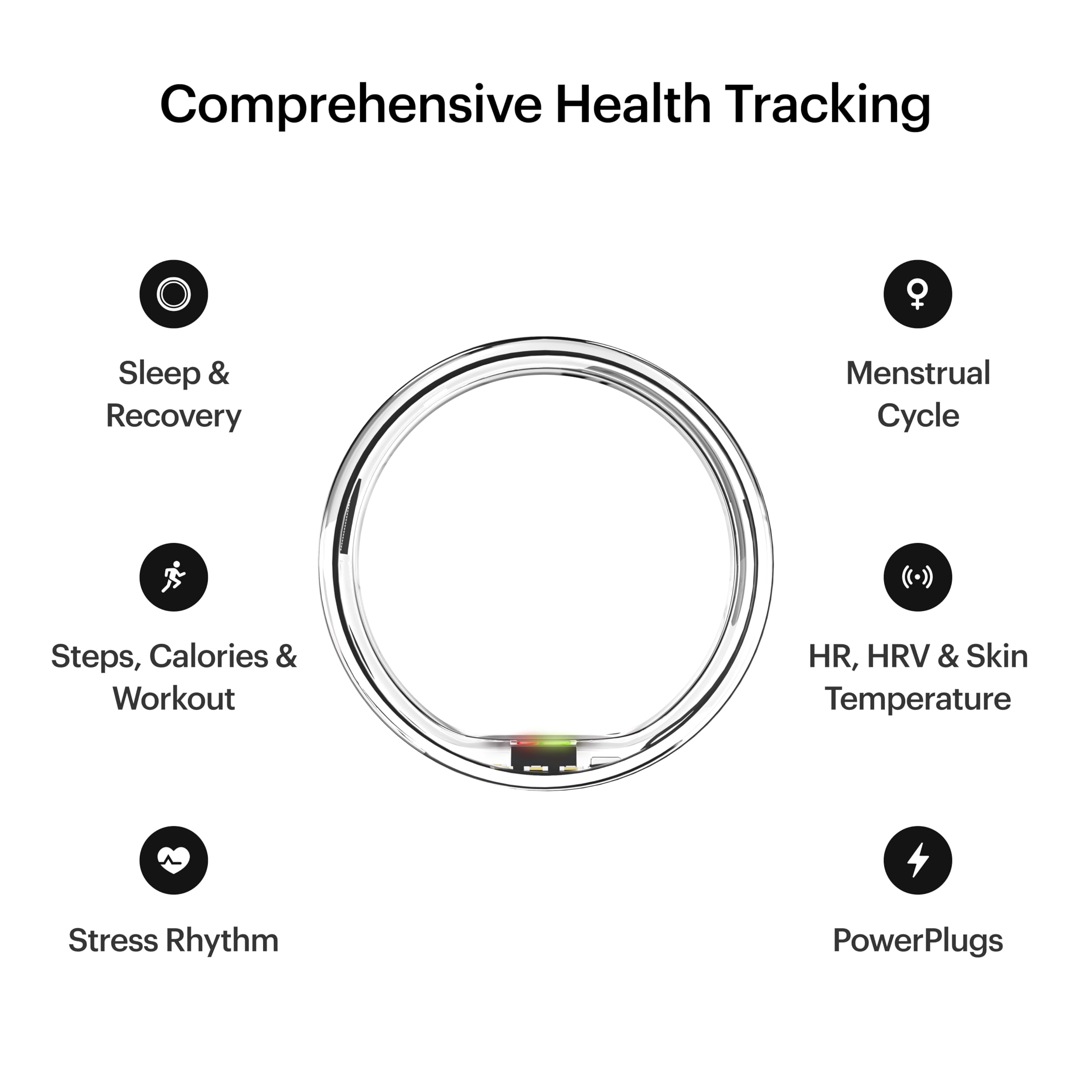 ULTRAHUMAN Ring AIR - Smart Sleep & Fitness Tracker for Women & Men | FSA-Approved Wearable for Health Monitoring