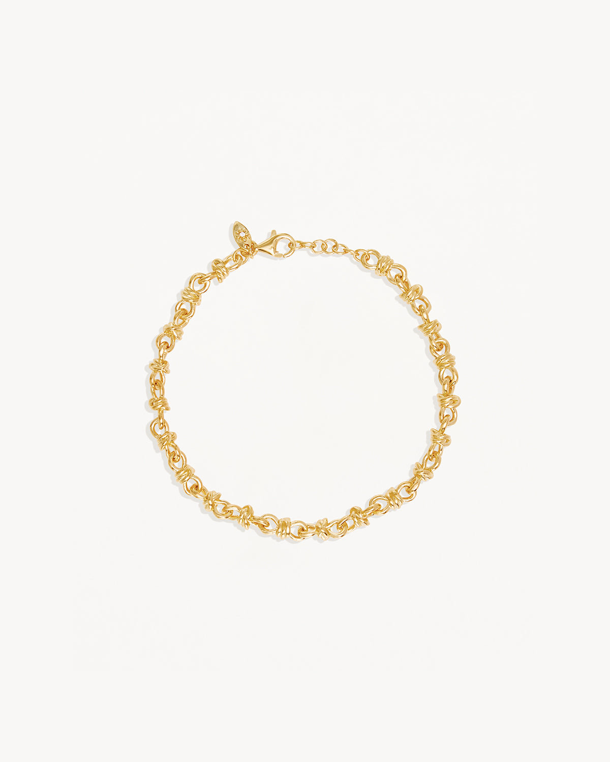 18K Gold Vermeil Entwined Bracelet for Women - Elegant Stackable Jewelry Gift for Anniversary, Birthday & Valentine's Day - Perfect for Layering & Everyday Wear