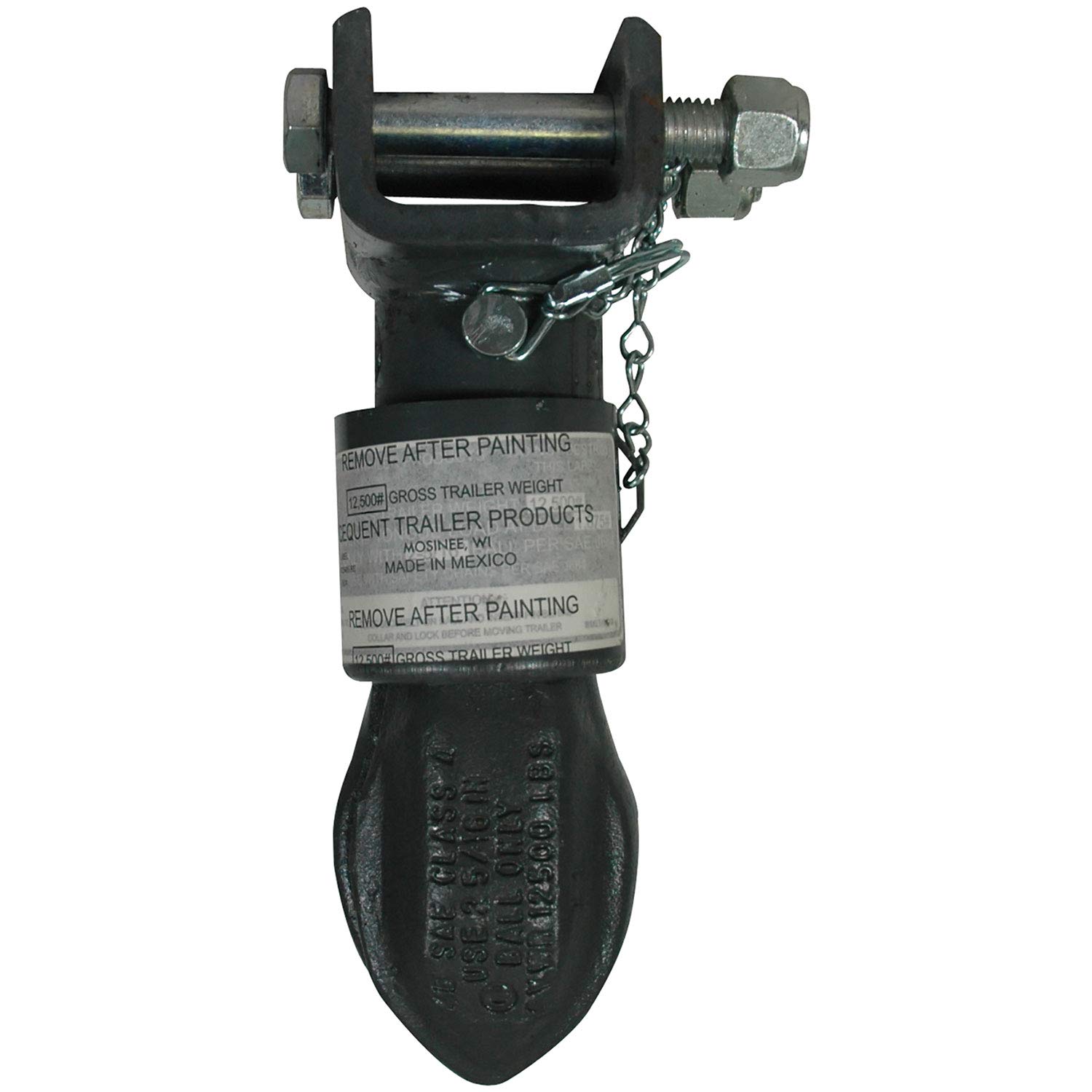 Heavy-Duty Fulton Trailer Coupler - Class IV, 12,500 lb Capacity - Perfect for Boat Trailers, Utility Trailers & RV Towing