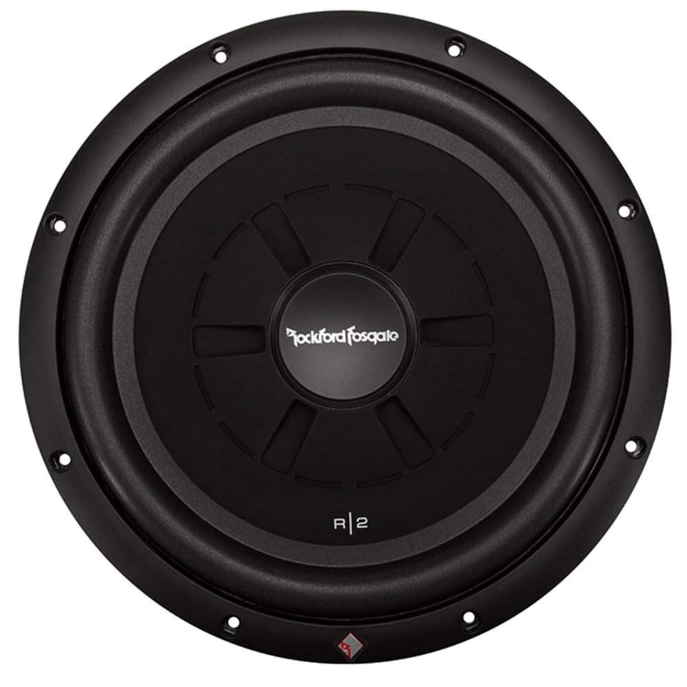 Rockford Fosgate R2SD4-12 12 Inch 500W Slim Car Subwoofer - Shallow Mount Design for Tight Spaces | Perfect for Trucks, SUVs and Custom Car Audio Systems