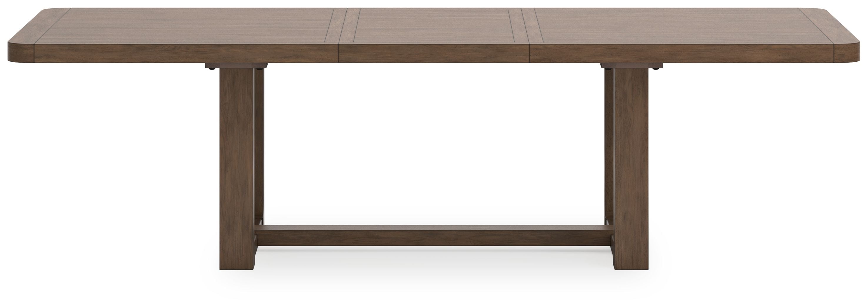 Cabalynn Rectangular Dining Table - Modern Solid Wood Kitchen Table for 6-8 People - Perfect for Family Dinners & Entertaining Guests