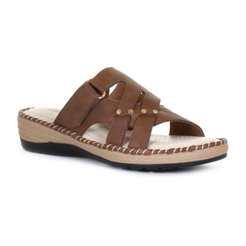 Women's Comfortable Cotton Candy Slide Sandals - Soft & Breathable Summer Slippers for Beach, Pool, and Indoor Use