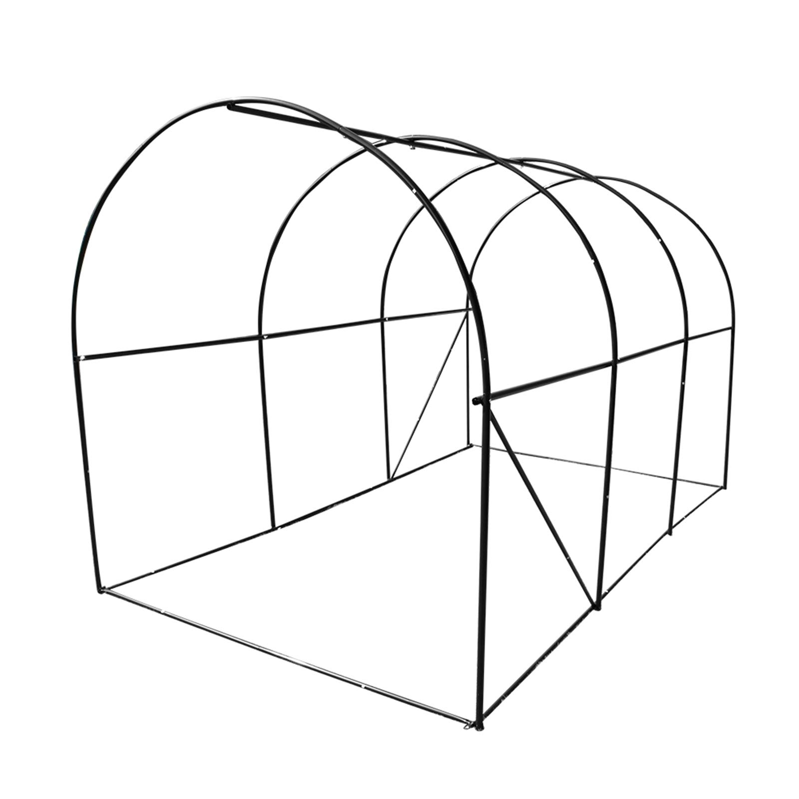 GT2-LC 12'x7'x7 Heavy Duty Greenhouse Tent for Plants & Gardening - Durable Outdoor Garden Dome for Seed Starting, Plant Protection & Year-Round Growing