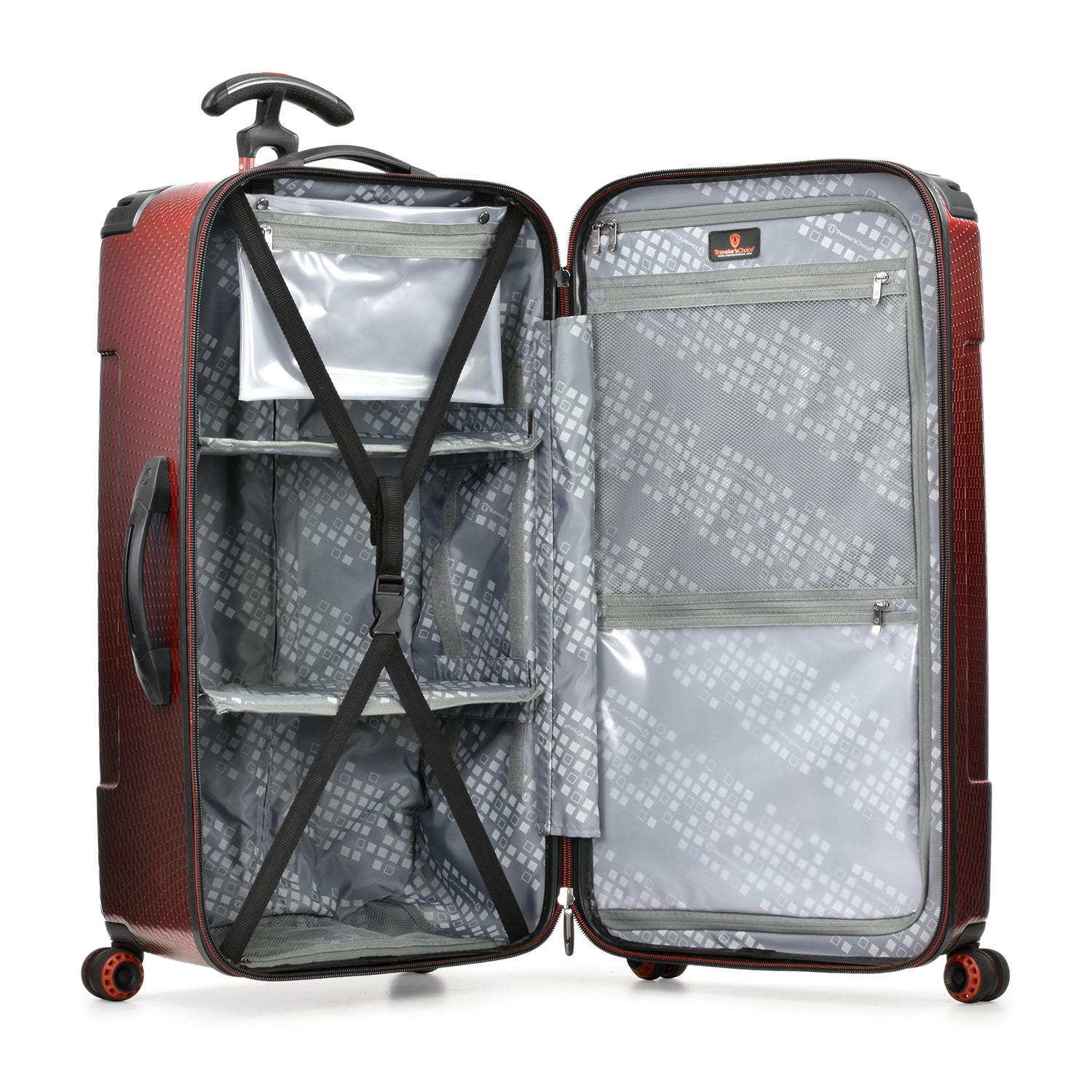 MaxPorter II Trunk - Durable Expandable Travel Luggage for Men & Women, Carry-On Suitcase with Spinner Wheels, TSA Lock - Perfect for Business Trips, Vacations & Air Travel