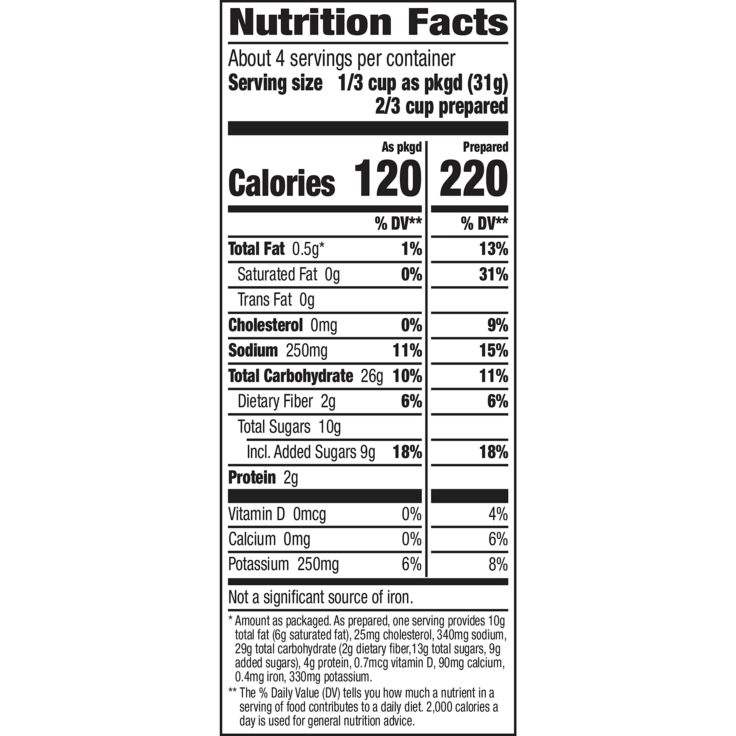 Betty Crocker Instant Sweet Potato Mashed Potatoes - 4.5 oz Pack of 8 | Quick & Easy Side Dish for Thanksgiving, Holiday Meals & Family Dinners