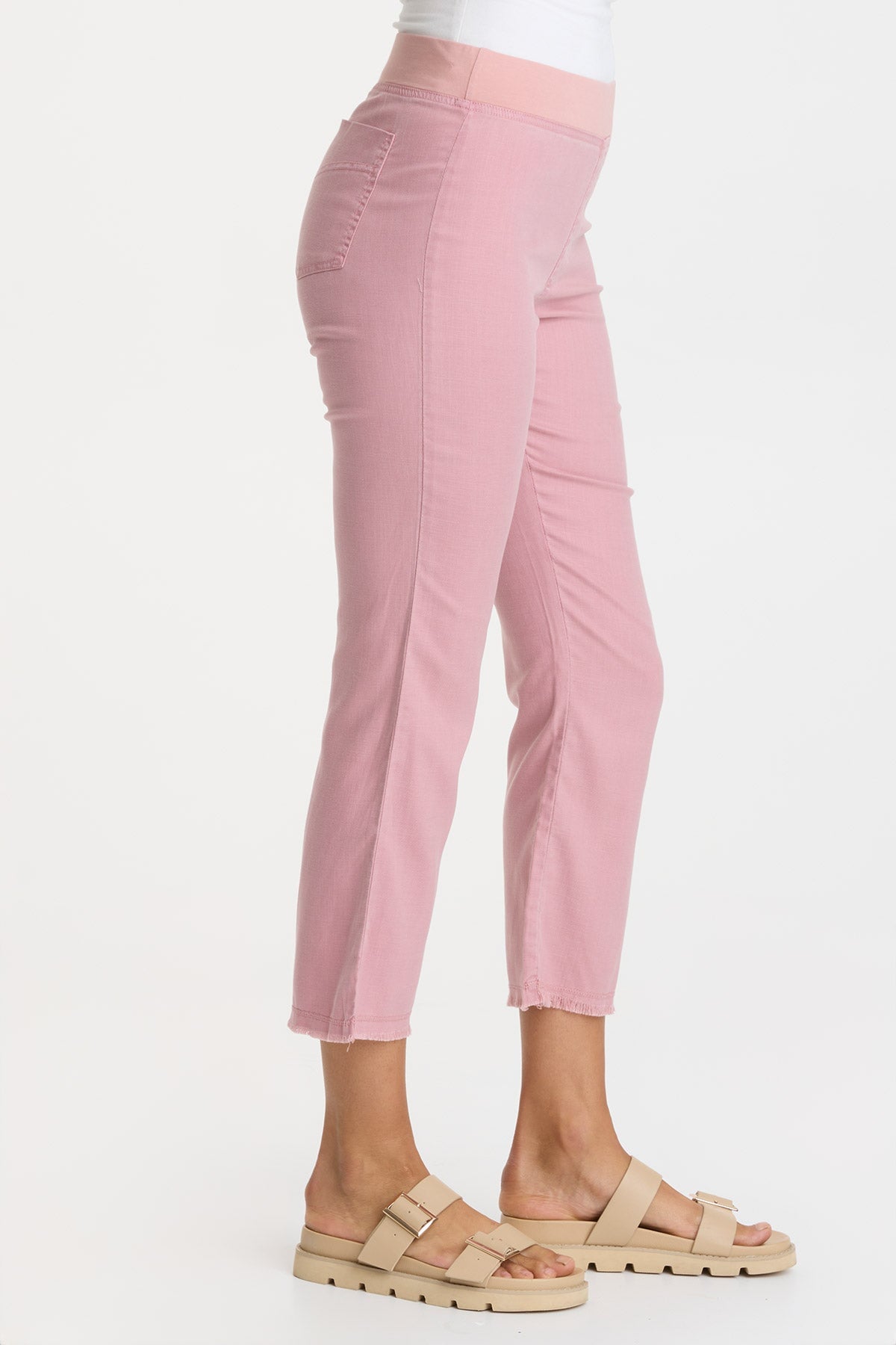 Stylish Sarla Ankle Pants for Women - Comfortable High Waist Slim Fit Trousers for Work, Office & Casual Wear
