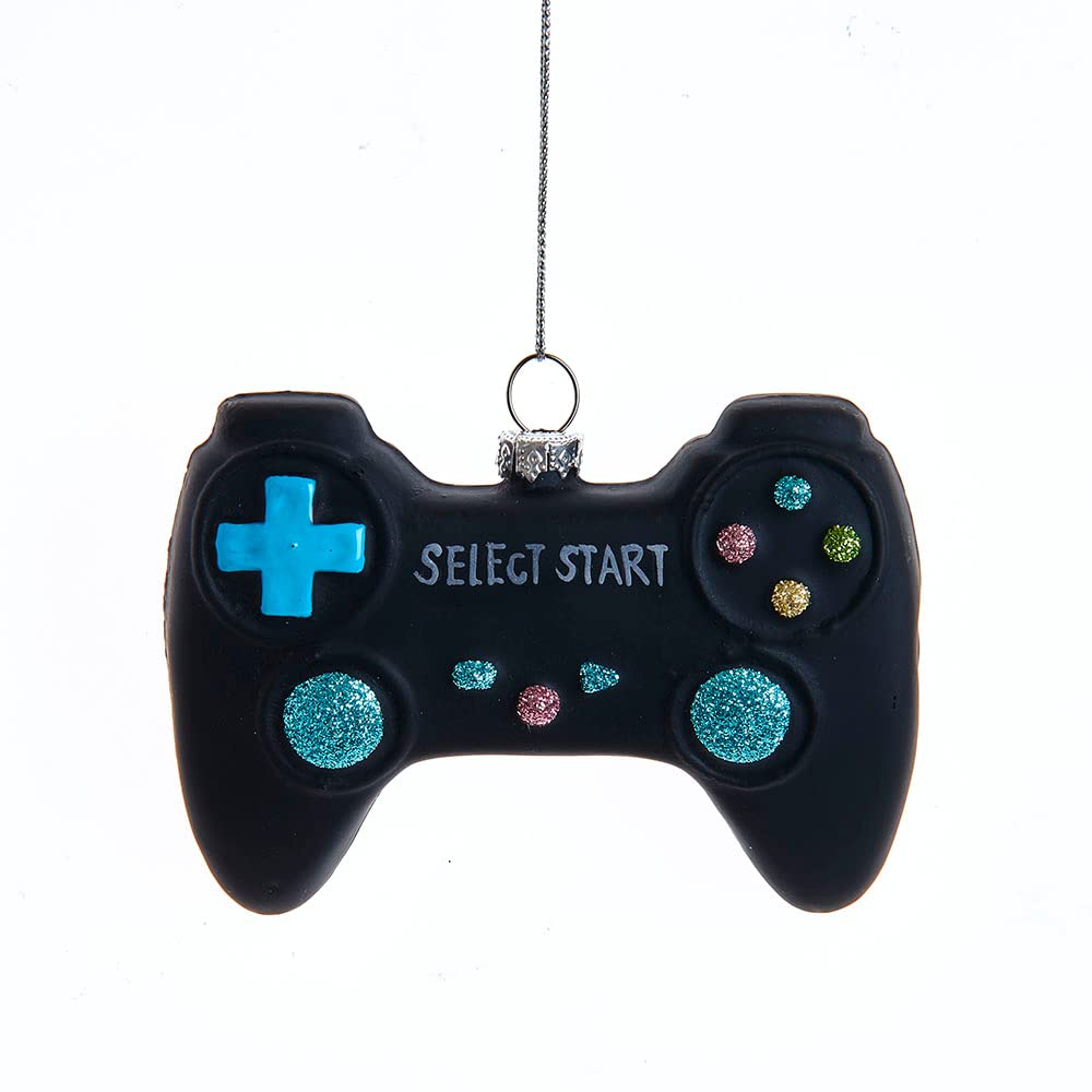 Premium Glass Game Controller Ornament - Handcrafted Gaming Decor for Xbox, PS5, Nintendo Switch - Perfect Gift for Gamers, Birthday, Christmas - Enhance Gaming Room & Desk Setup