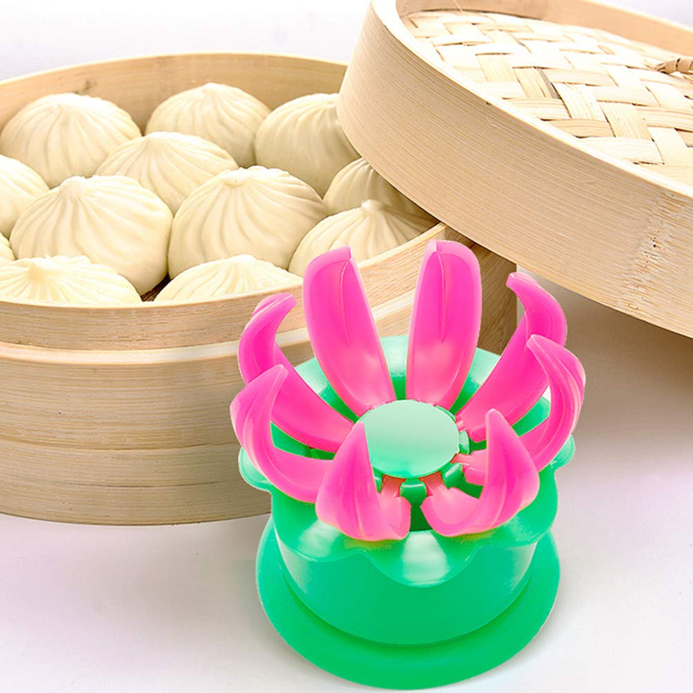 Premium Baozi Maker & Steamer - Dumpling Mold for Homemade Steamed Stuffed Buns, Pastries & Pies - Complete Cooking Tool Set for Asian Cuisine - Perfect for Home Kitchens, Restaurants & Dim Sum Parties