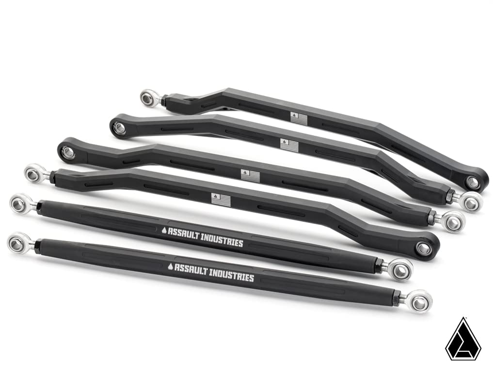 **Assault Industries High Clearance Radius Rod Kit for Can-Am Maverick X3 XRS (2017+) - Heavy-Duty Off-Road Suspension Upgrade for Dunes & Trail Riding**