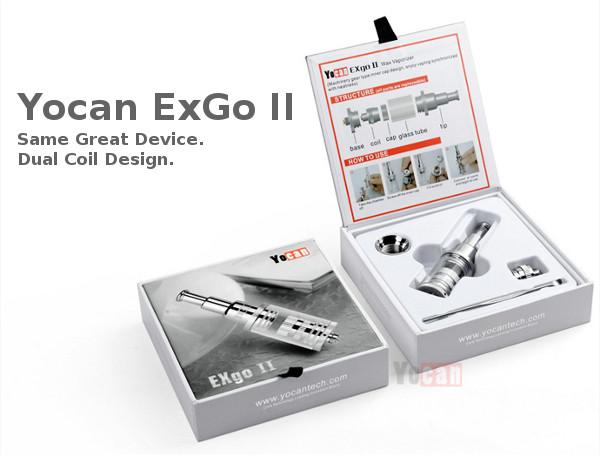 Yocan ExGo Wax Vape Tank - Portable Concentrate Vaporizer for Wax & Oil | Perfect for On-The-Go Dabbing & Discreet Vaping