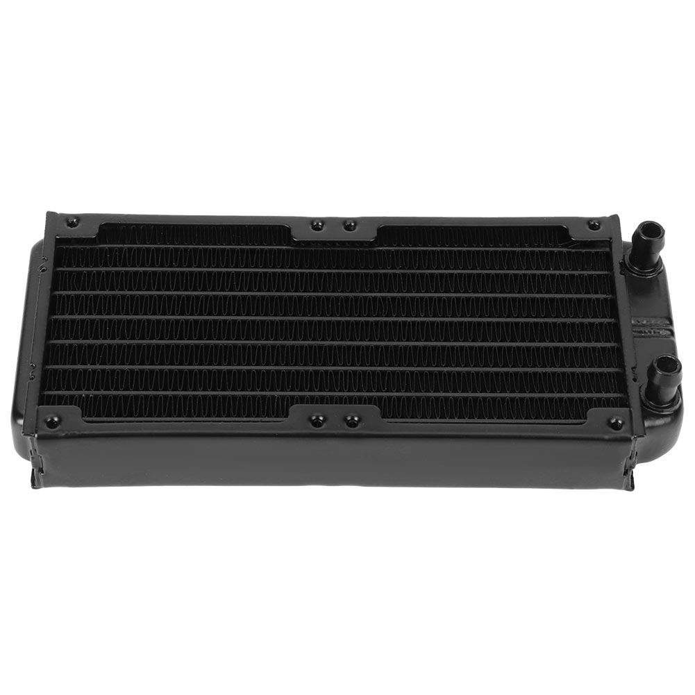 High Performance CPU Cooler & PC Water Cooler - Aluminum Heat Sink with 8 Flat Tubes, Black Anti-Oxidation Coating | Perfect for Gaming PCs, Workstations & Overclocking Systems