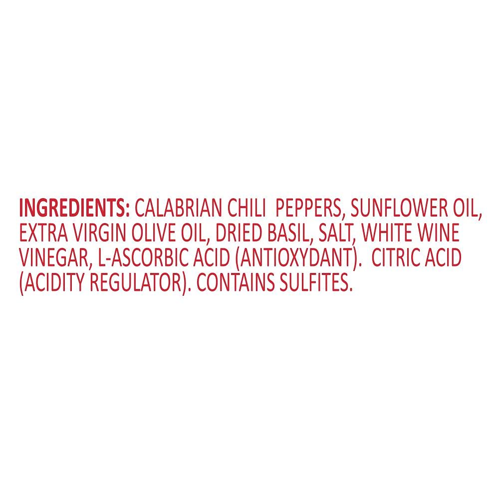 Authentic Italian Bomba Hot Pepper Sauce - Spicy Crushed Calabrian Chili Peppers for Pasta, Pizza & Sandwiches - Premium Gourmet Condiment