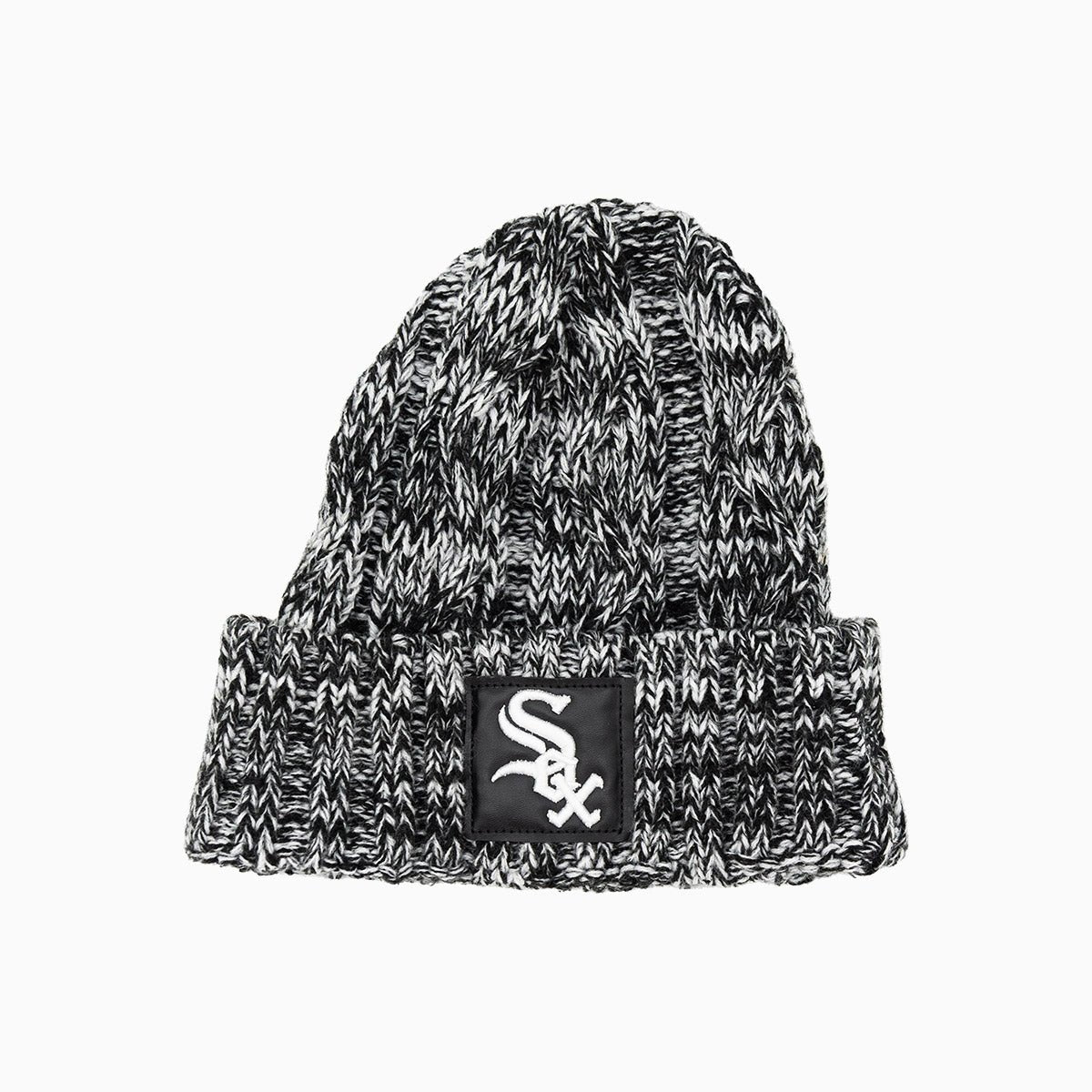 Chicago White Sox MLB Knit Beanie Hat - Official Team Logo, Warm Winter Cap for Men & Women - Perfect for Baseball Games, Outdoor Sports & Cold Weather